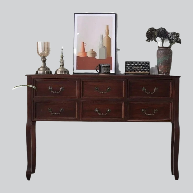 Decor Lighting Sales - hot sale Retro Solid Wood Console