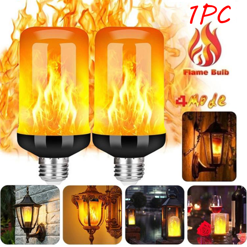 Lighting Effect Home Decor - ●1Pc LED Flame Effect Fire Light