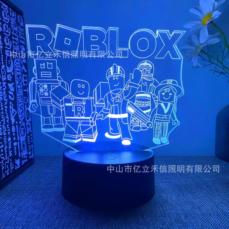 Lighting Decor Items - Game Peripheral Roblox 3D Night Light