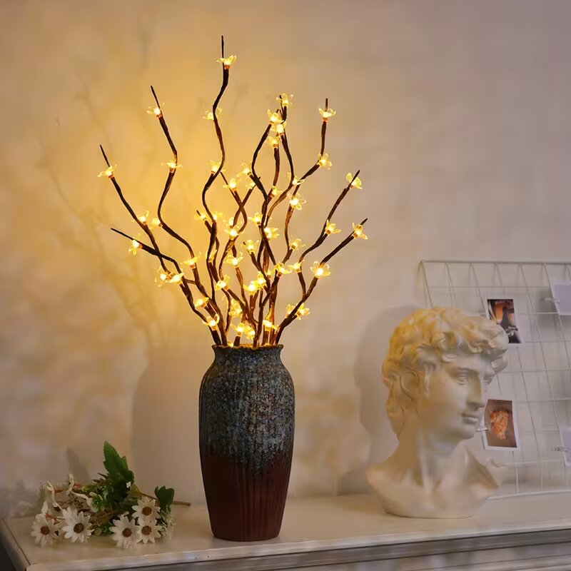 Lighting Decor Items - 1/2PC 20LED Cherry Blossom Tree Branch