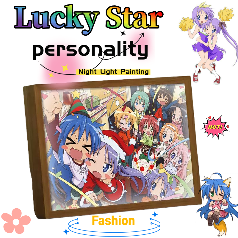 Lighting Decor Items - Lucky Star Light Painting Cute and