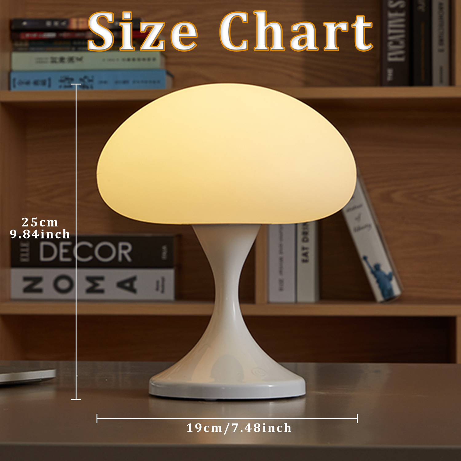 USB Rechargeable Mushroom Lamp - Mushroom Table Lamp avis et prix