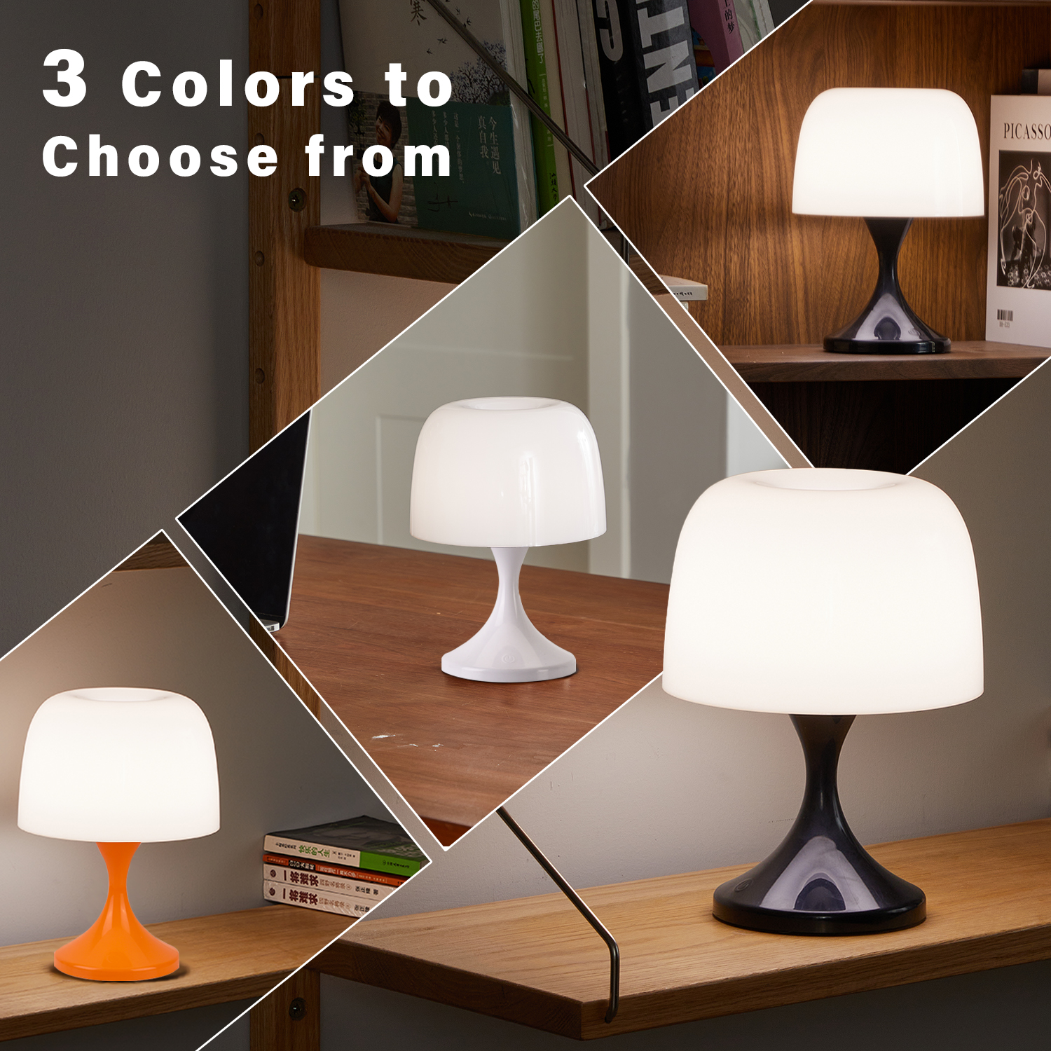USB Rechargeable Mushroom Lamp - Mushroom Table Lamp avis et prix