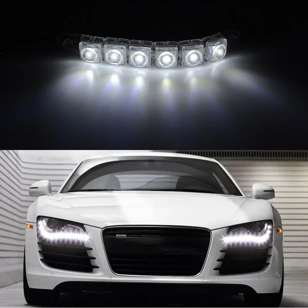 2PCS LED Waterproof DRL Light  - Lighting Bolt Decor avis et prix