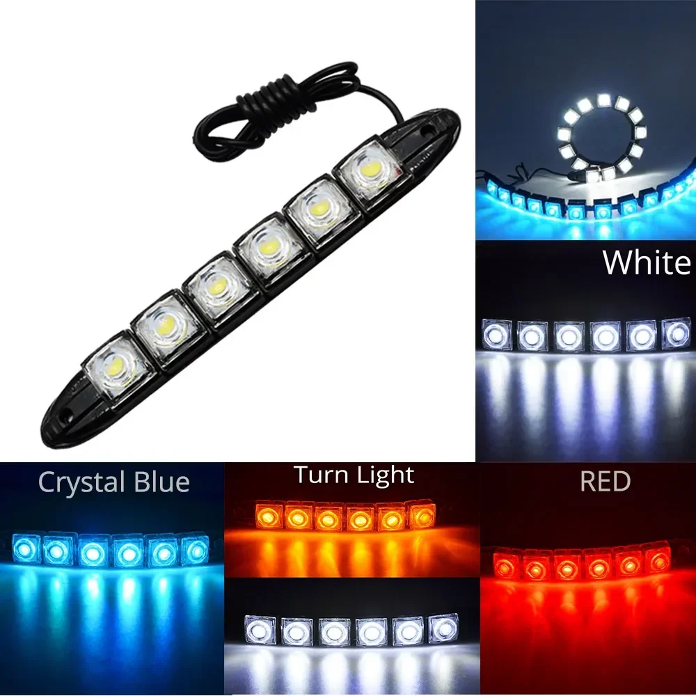 2PCS LED Waterproof DRL Light  - Lighting Bolt Decor avis et prix