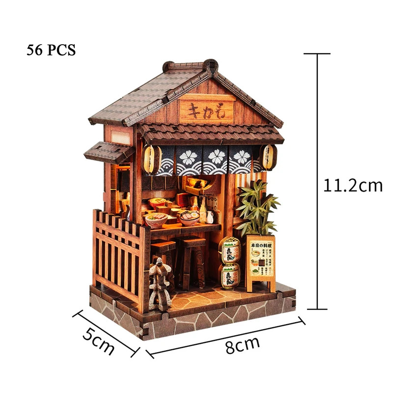 DIY Wooden Mini Casa Japanese  - Japanese Lighting Decor avis et prix