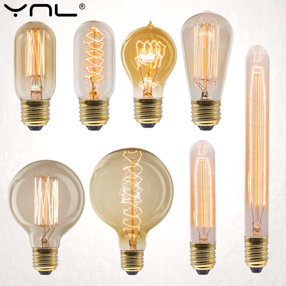 E27 Retro Edison Bulb 220V 40W - Lighting Decor Items avis et prix