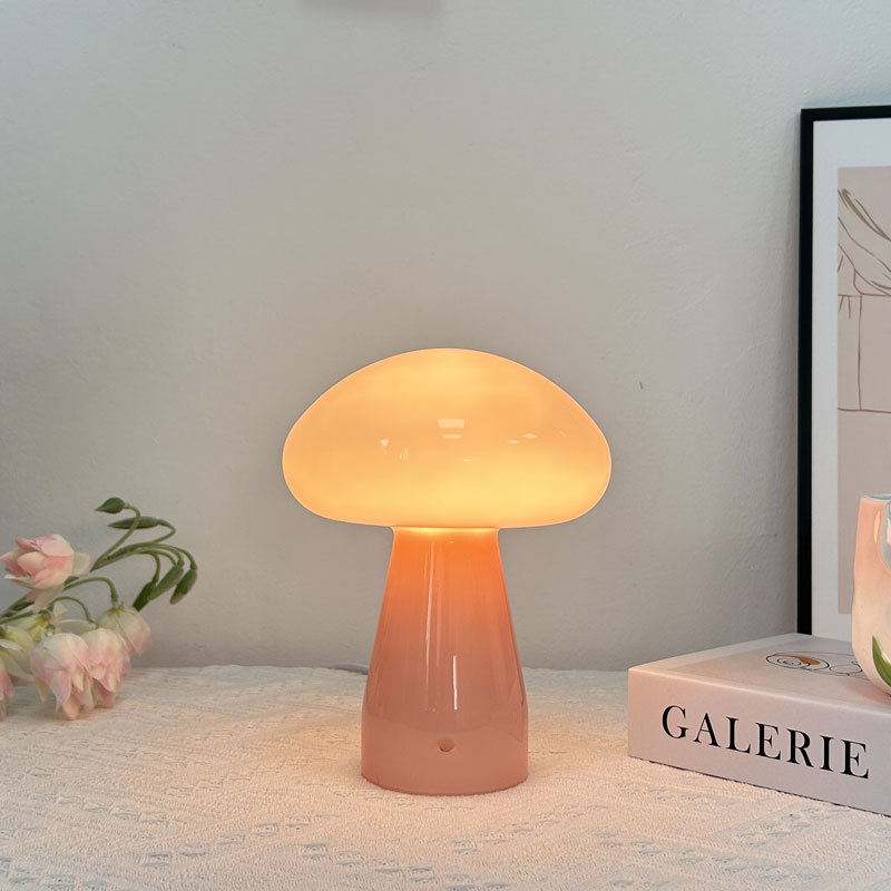 Cream Mushroom Desk Lamp Ins G - Mushroom Table Lamp avis et prix