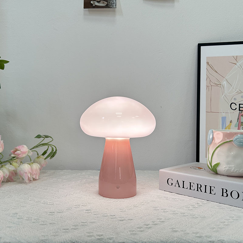 Cream Mushroom Desk Lamp Ins G - Mushroom Table Lamp avis et prix