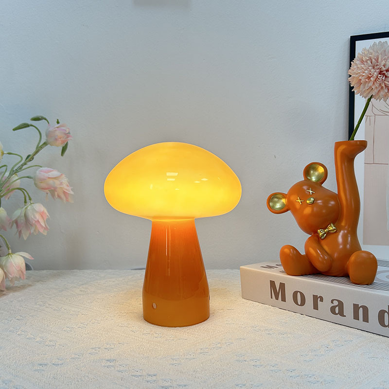 Cream Mushroom Desk Lamp Ins G - Mushroom Table Lamp avis et prix