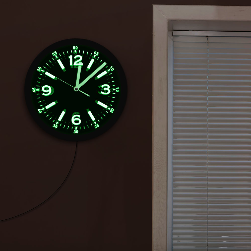 Modern Design LED Neon Light W - Lighting Home Decor Wall Clocks avis et prix
