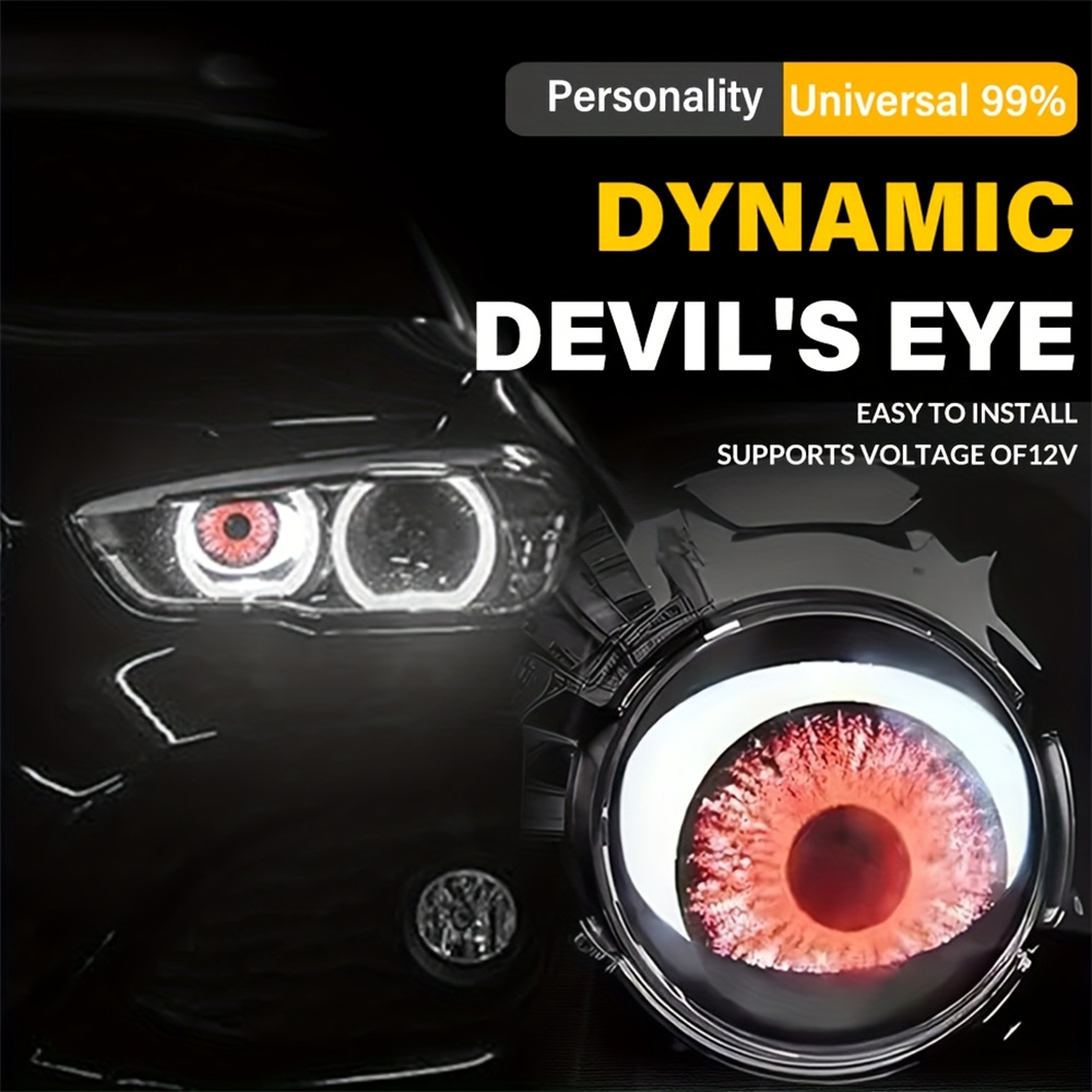 6-Mode Led Dynamic Devil Eye - Lighting Decor avis et prix