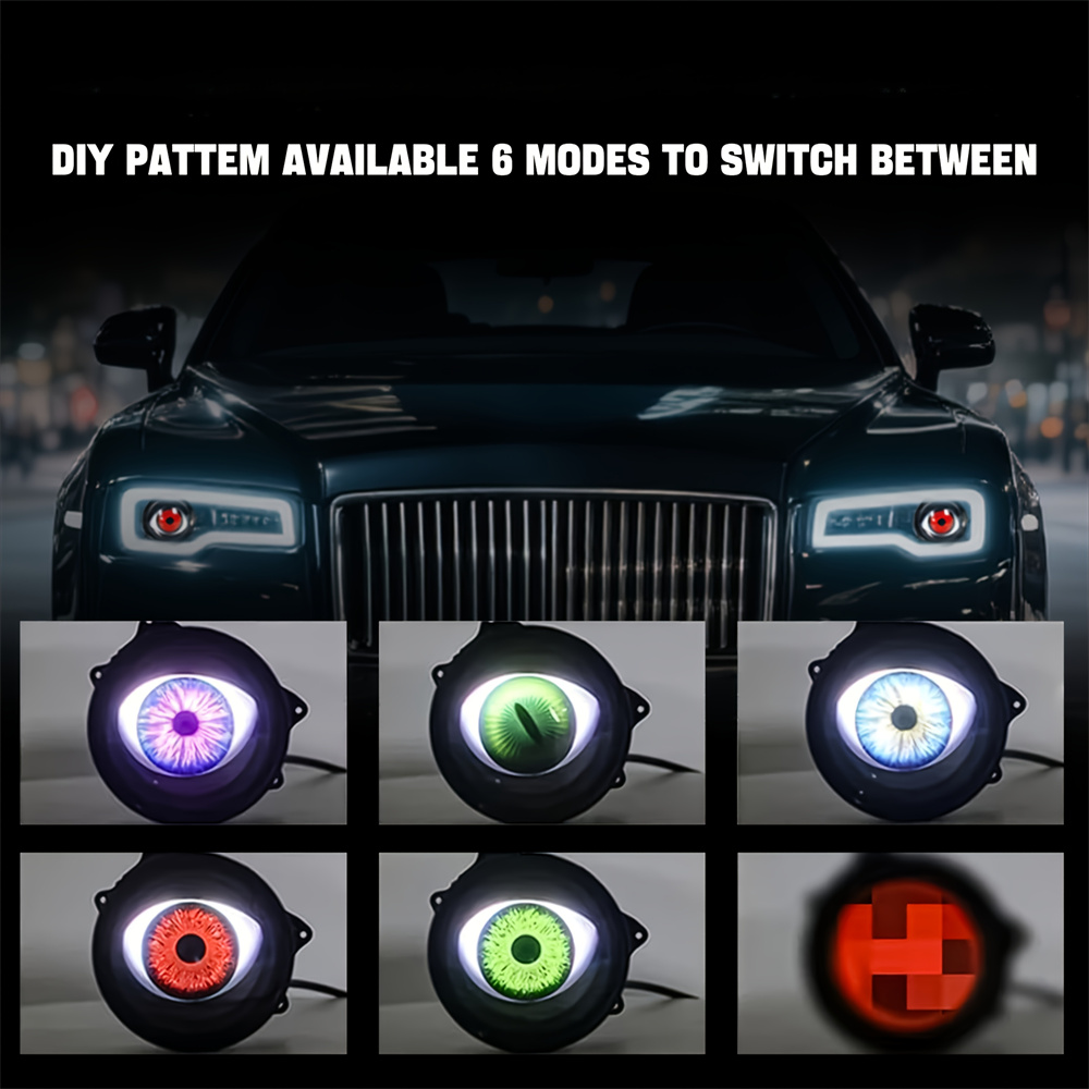 6-Mode Led Dynamic Devil Eye - Lighting Decor avis et prix