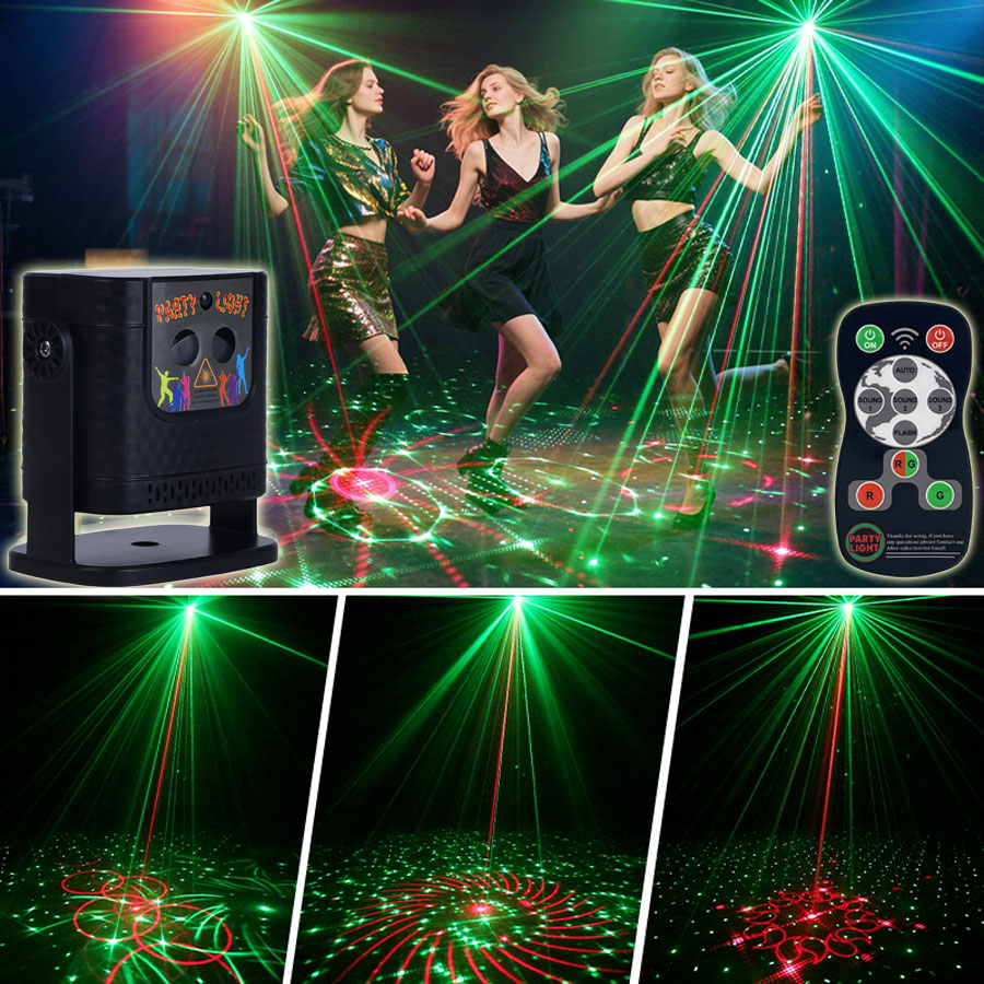 YSHR10 60 Patterns R&G Laser B - Lighting Effect Home Decor avis et prix