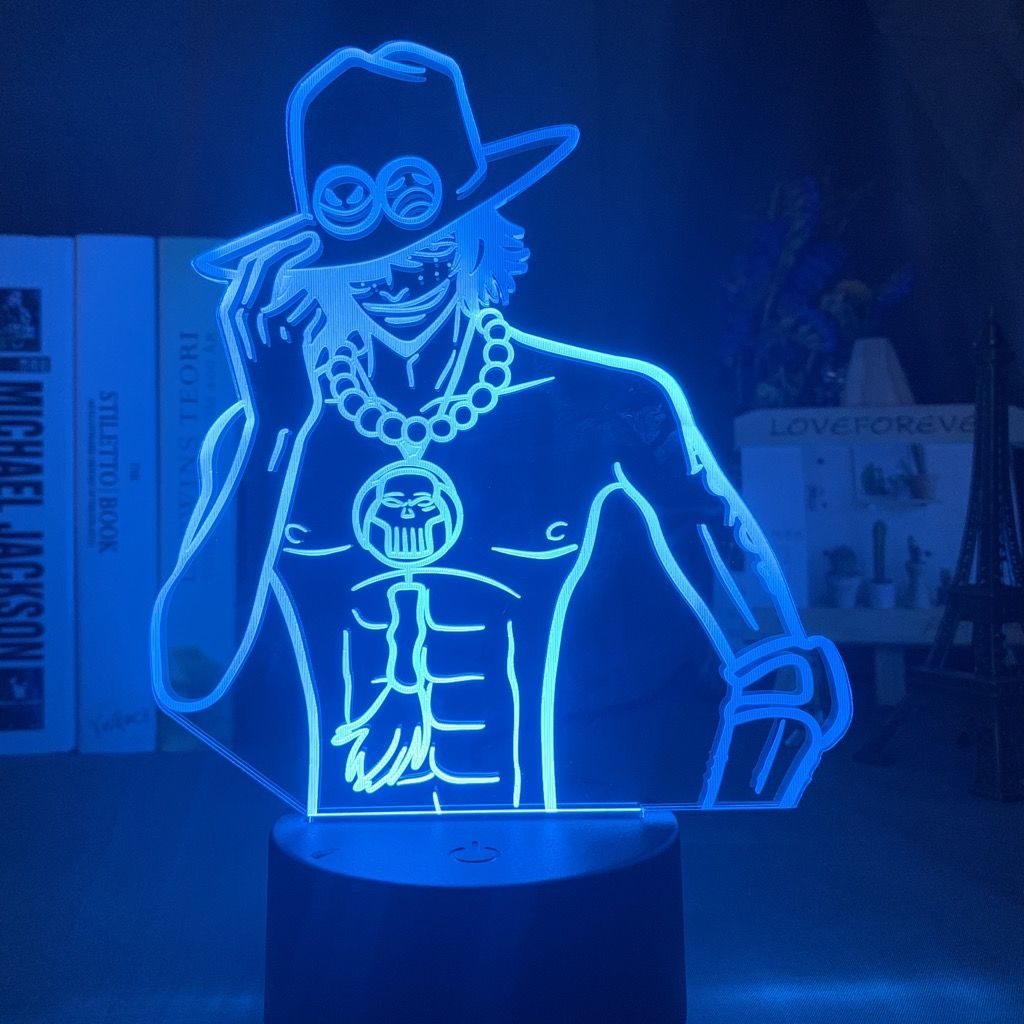 One Piece Ace Anime Cartoon Cu - Lighting Decor Items avis et prix