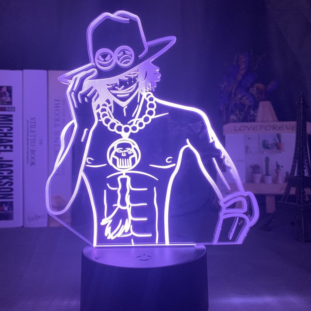 One Piece Ace Anime Cartoon Cu - Lighting Decor Items avis et prix