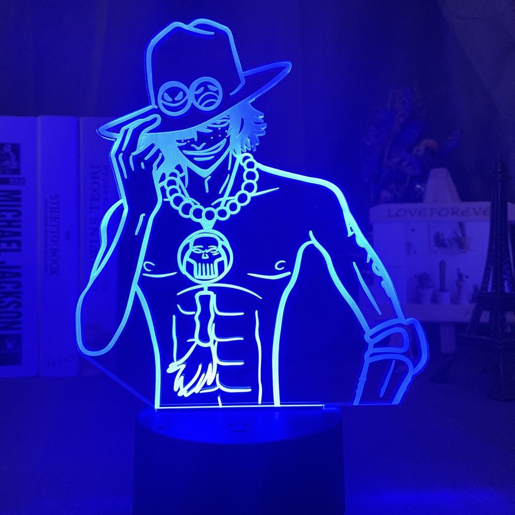 One Piece Ace Anime Cartoon Cu - Lighting Decor Items avis et prix