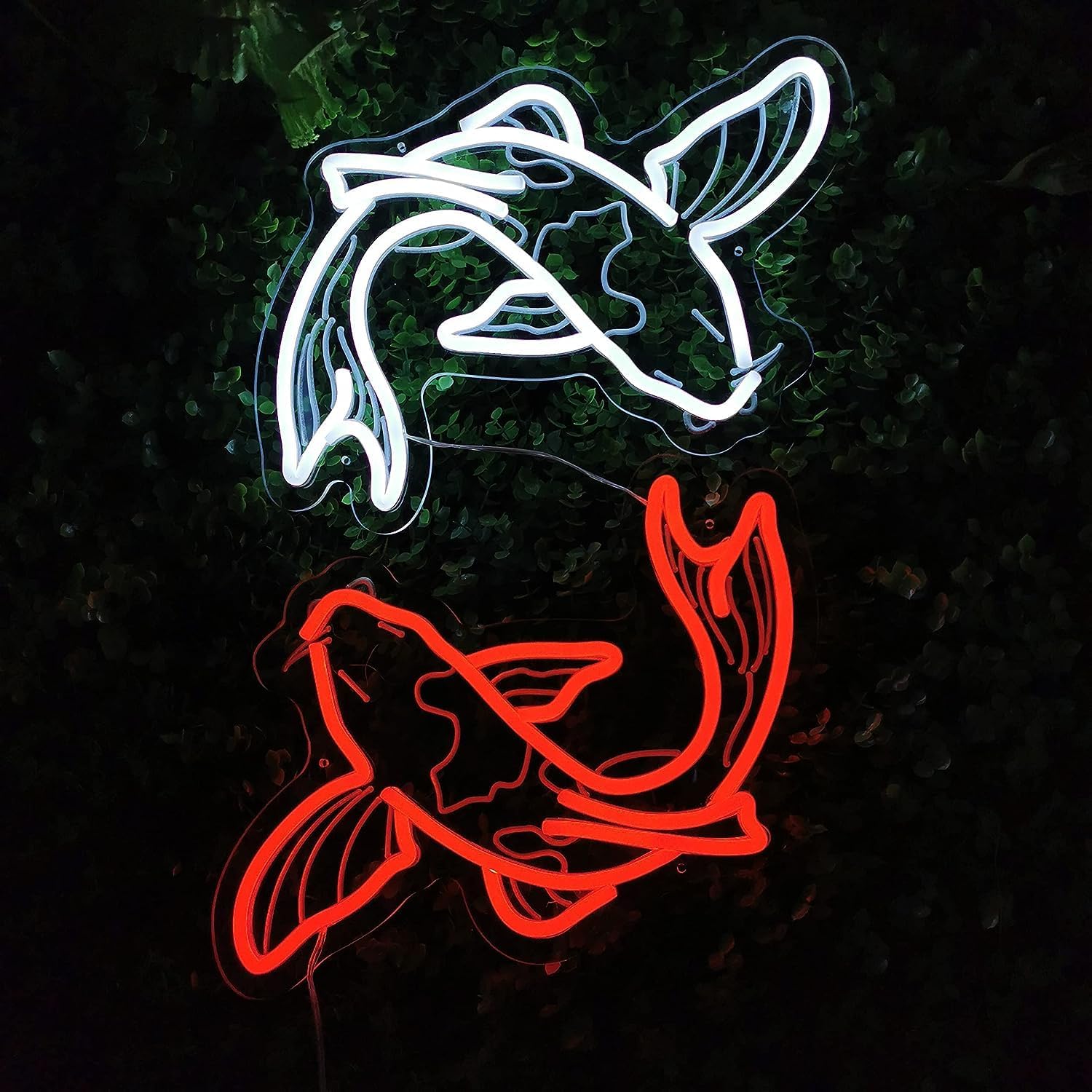 Koi Fish Neon Sign USB LED Neo - Japanese Lighting Decor avis et prix