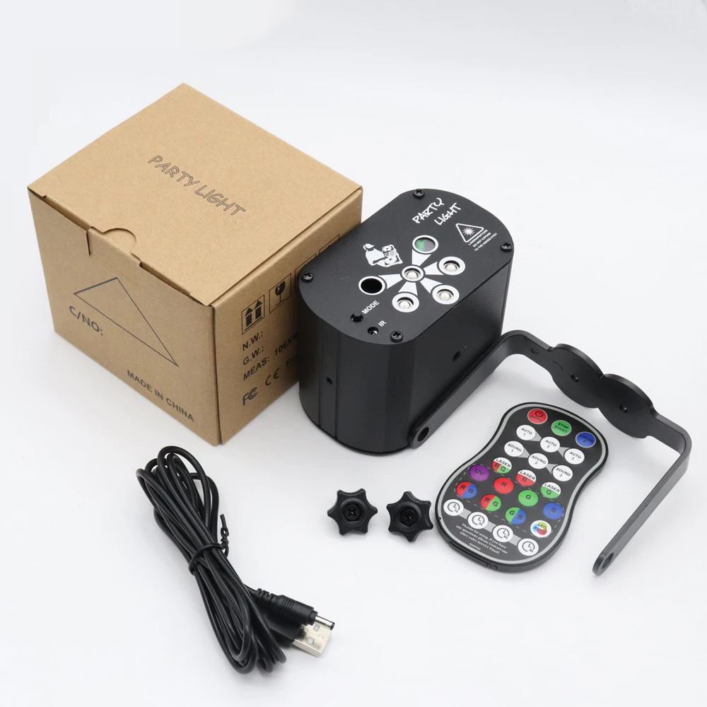 60 128 Modes Mini RGB LED Disc - Lighting Effect Home Decor avis et prix