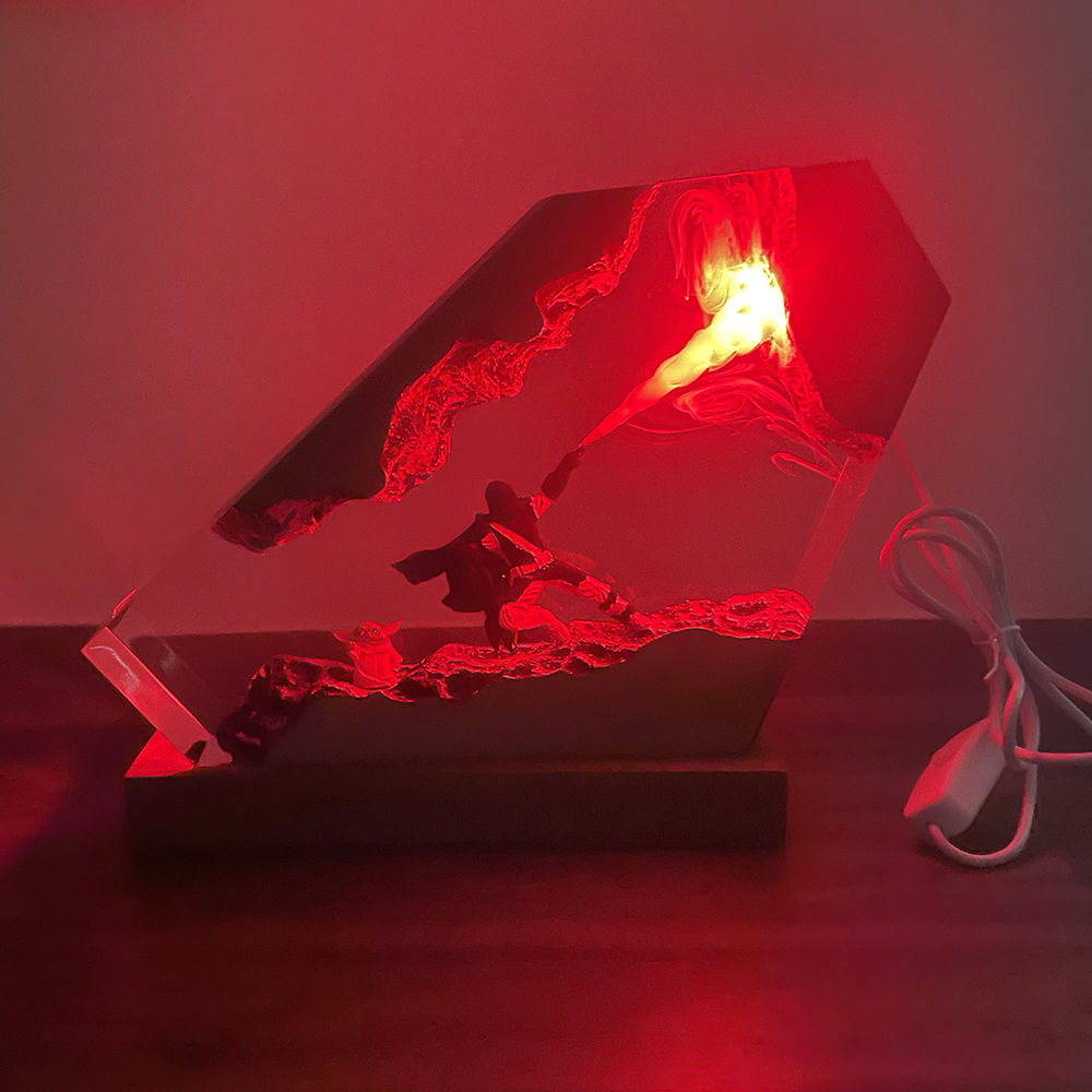 Table Resin Lamp Sci-fi Figure - Lighting Decor Items avis et prix