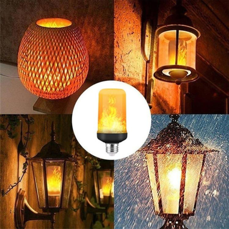 ●1Pc LED Flame Effect Fire Lig - Lighting Effect Home Decor avis et prix