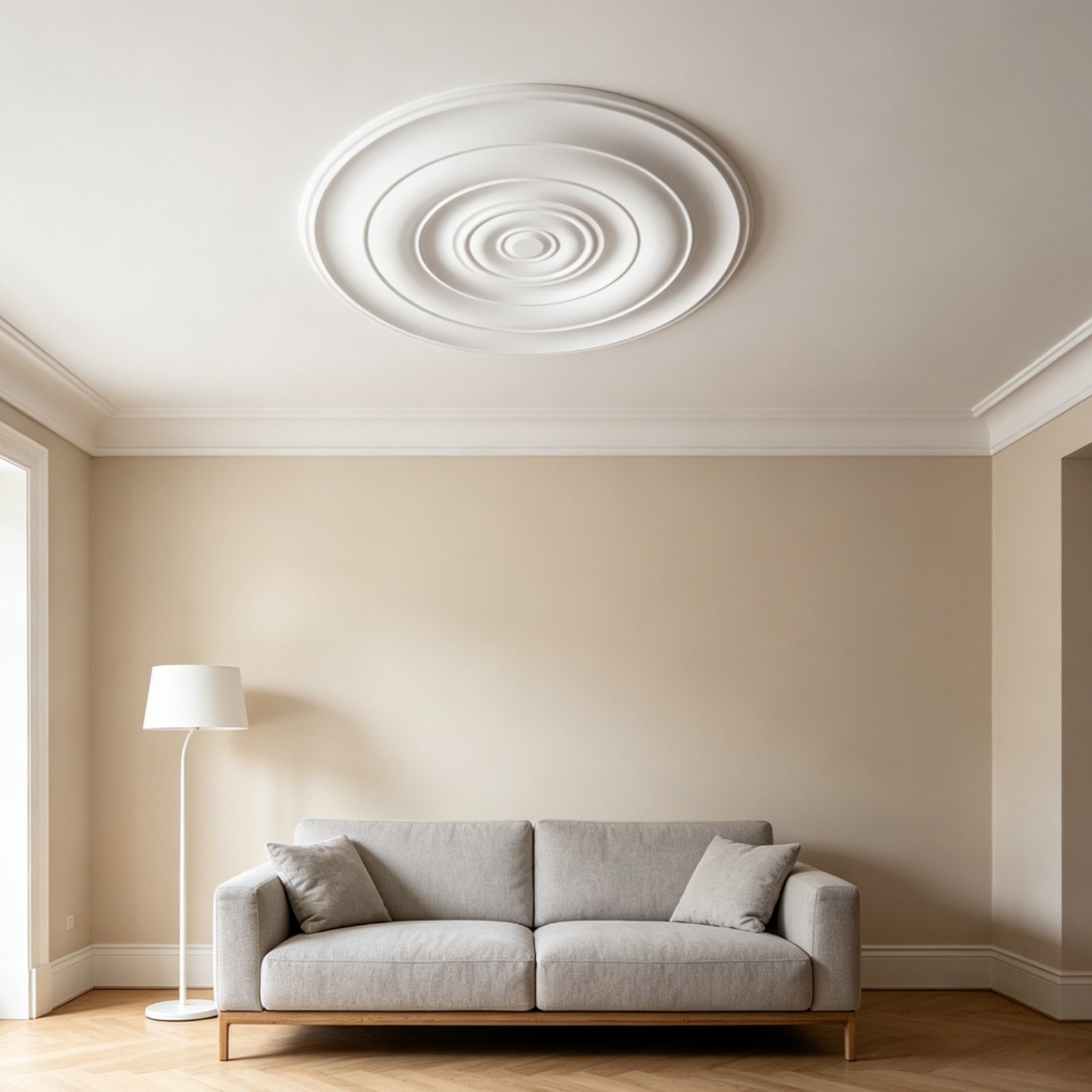 Round Ceiling Medallion Europe - Lighting Decor avis et prix