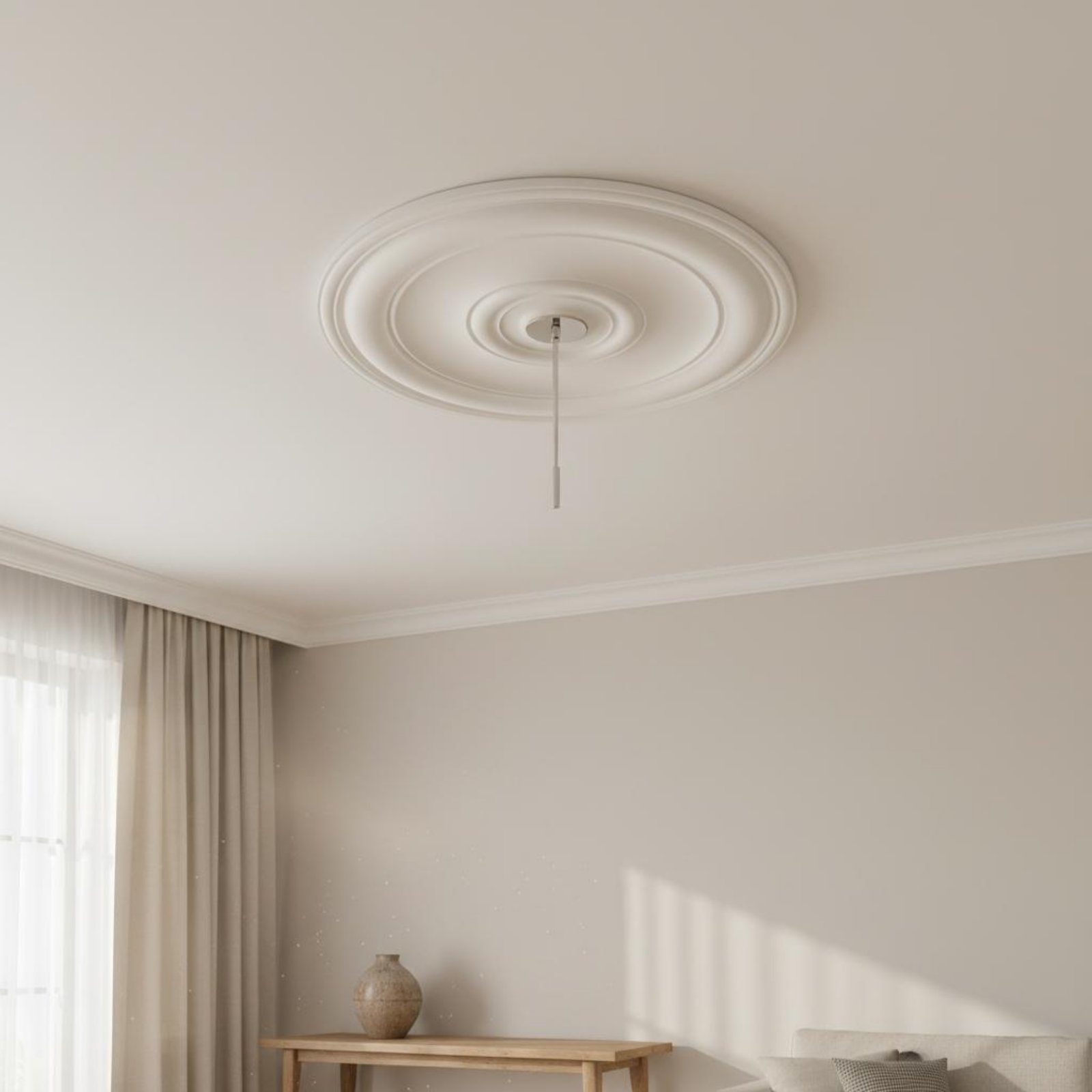 Round Ceiling Medallion Europe - Lighting Decor avis et prix