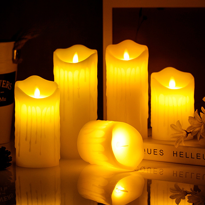 LED Candle with Tear-Effect, W - Lighting Effect Home Decor avis et prix