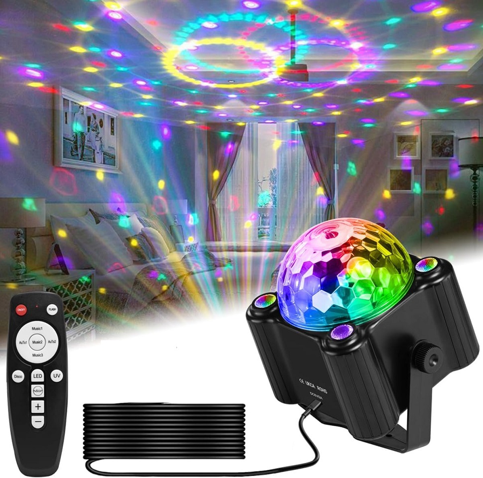 Party Lights Dj Disco Ball Lig - Lighting Effect Home Decor avis et prix