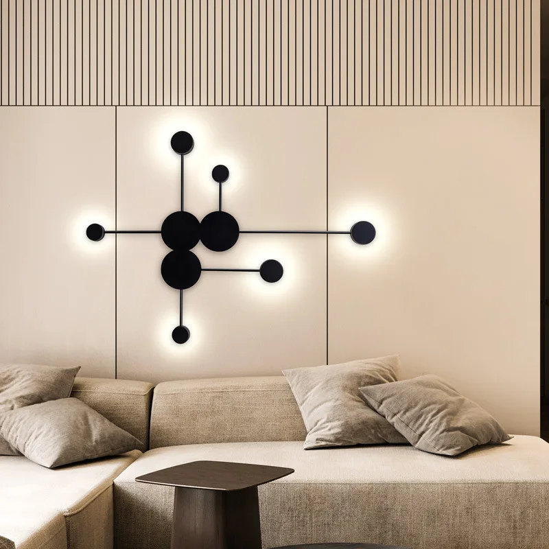 Modern Led Wall Sconce Light f - Lighting Home Decor Wall Clocks avis et prix