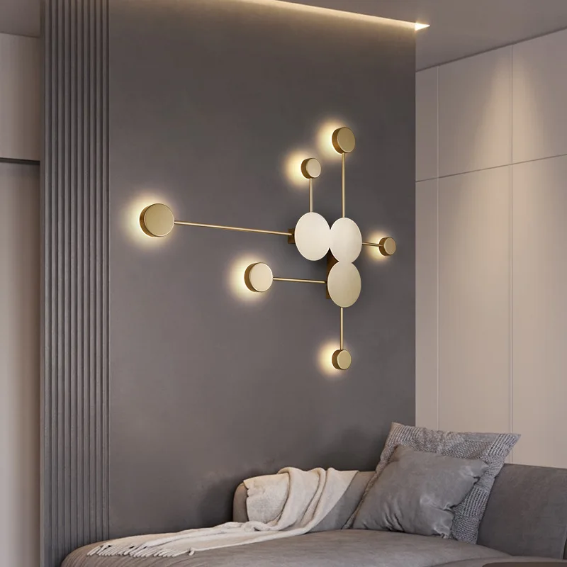 Modern Led Wall Sconce Light f - Lighting Home Decor Wall Clocks avis et prix
