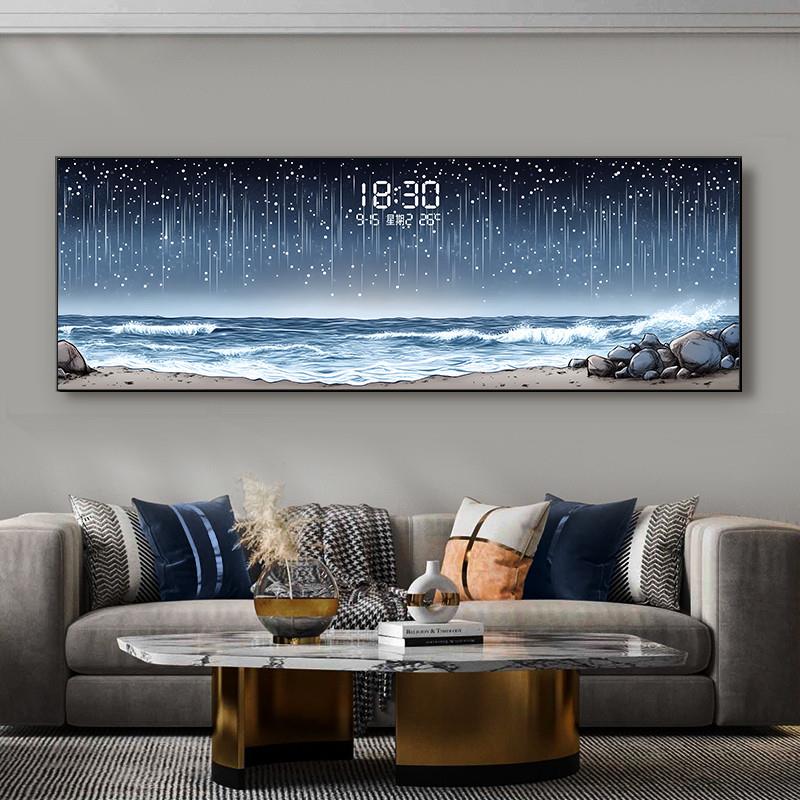 Temperature Date Wall Clock Lu - Lighting Home Decor Wall Clocks avis et prix