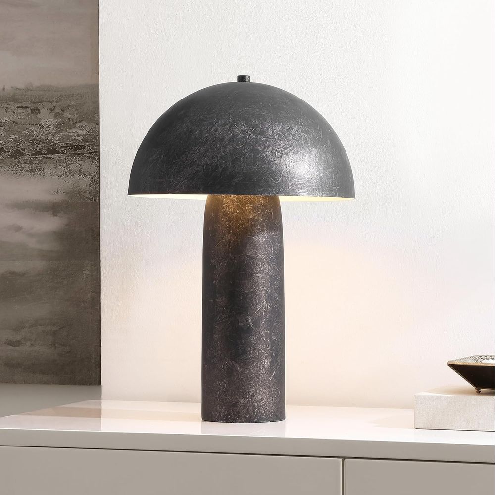 Antique Black 21-inch Mushroom - Mushroom Table Lamp avis et prix