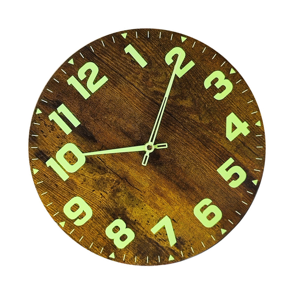 High Quality Wood Wall Clock S - Lighting Home Decor Wall Clocks avis et prix