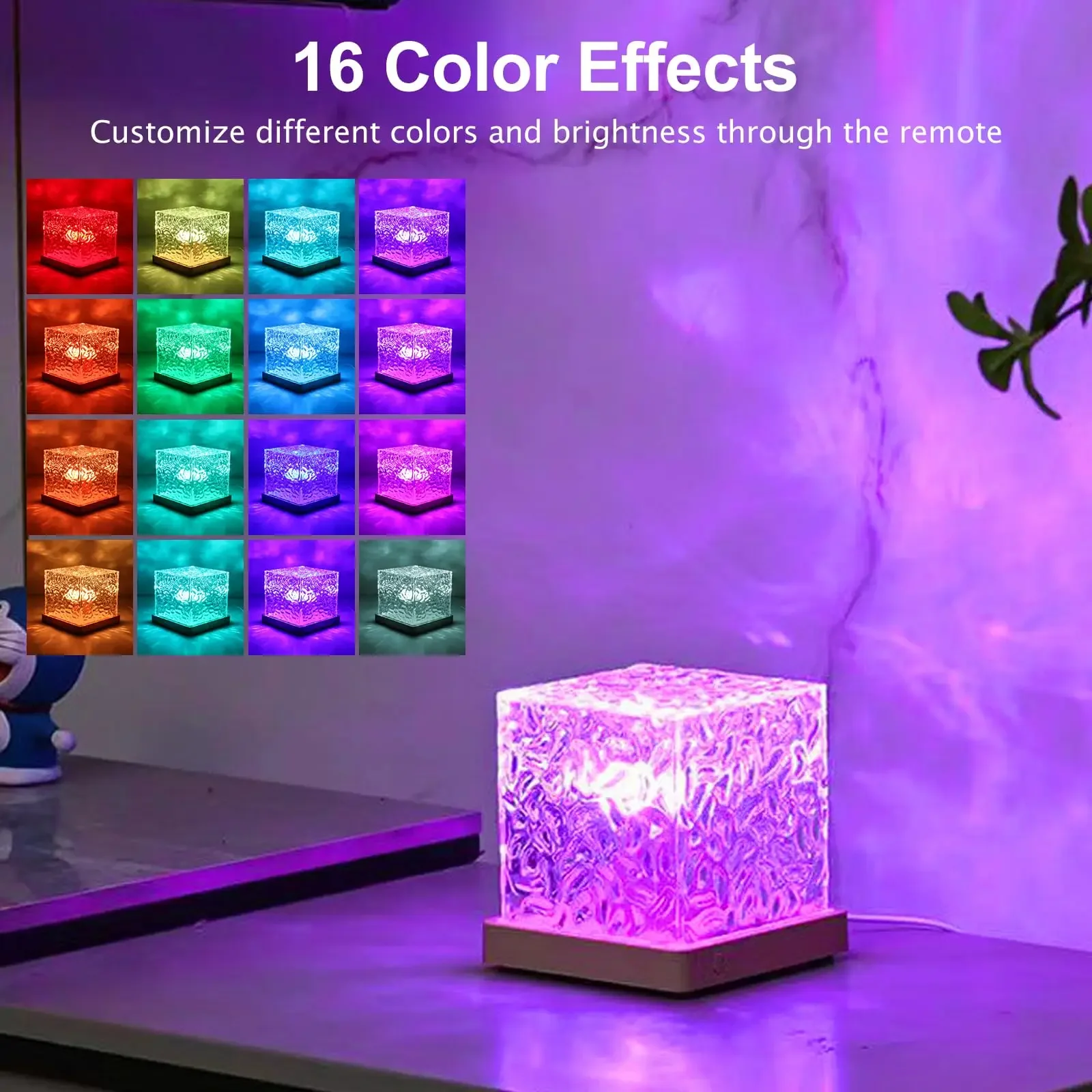 Ocean Wave RGB Aurora Lamp Cub - Lighting Effect Home Decor avis et prix