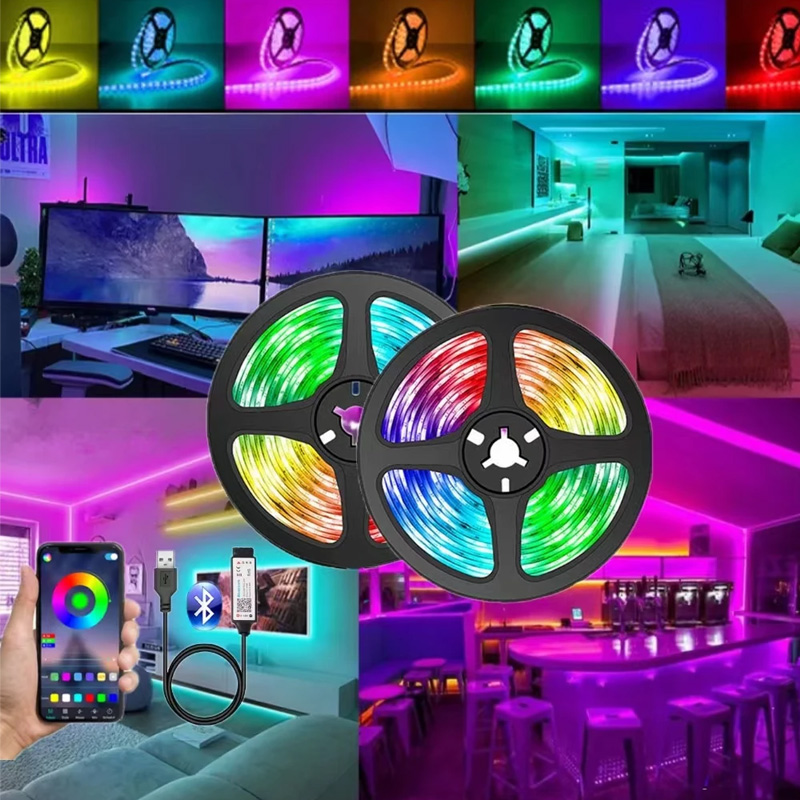 USB Led Strip Lights DC 5V RGB - Lighting Bolt Decor avis et prix