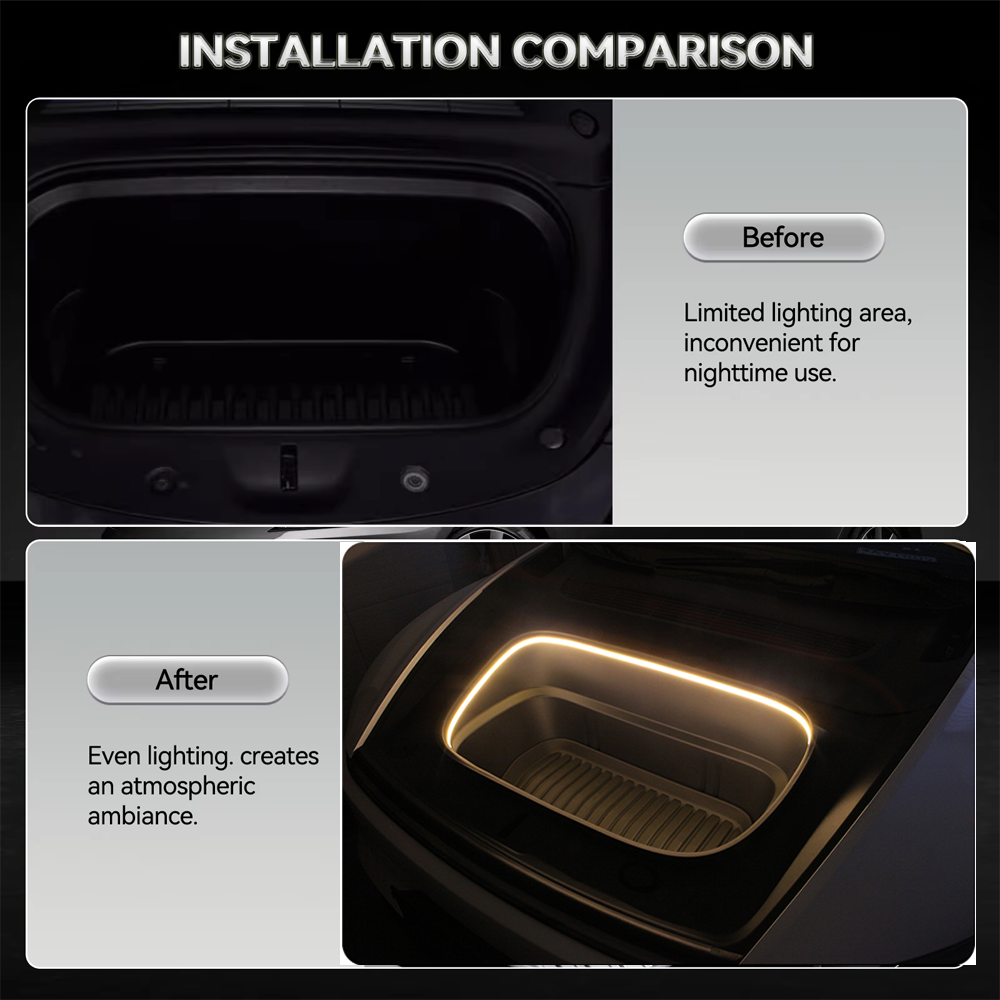 For Tesla Model 3 Y Juniper La - Lighting Bolt Decor avis et prix