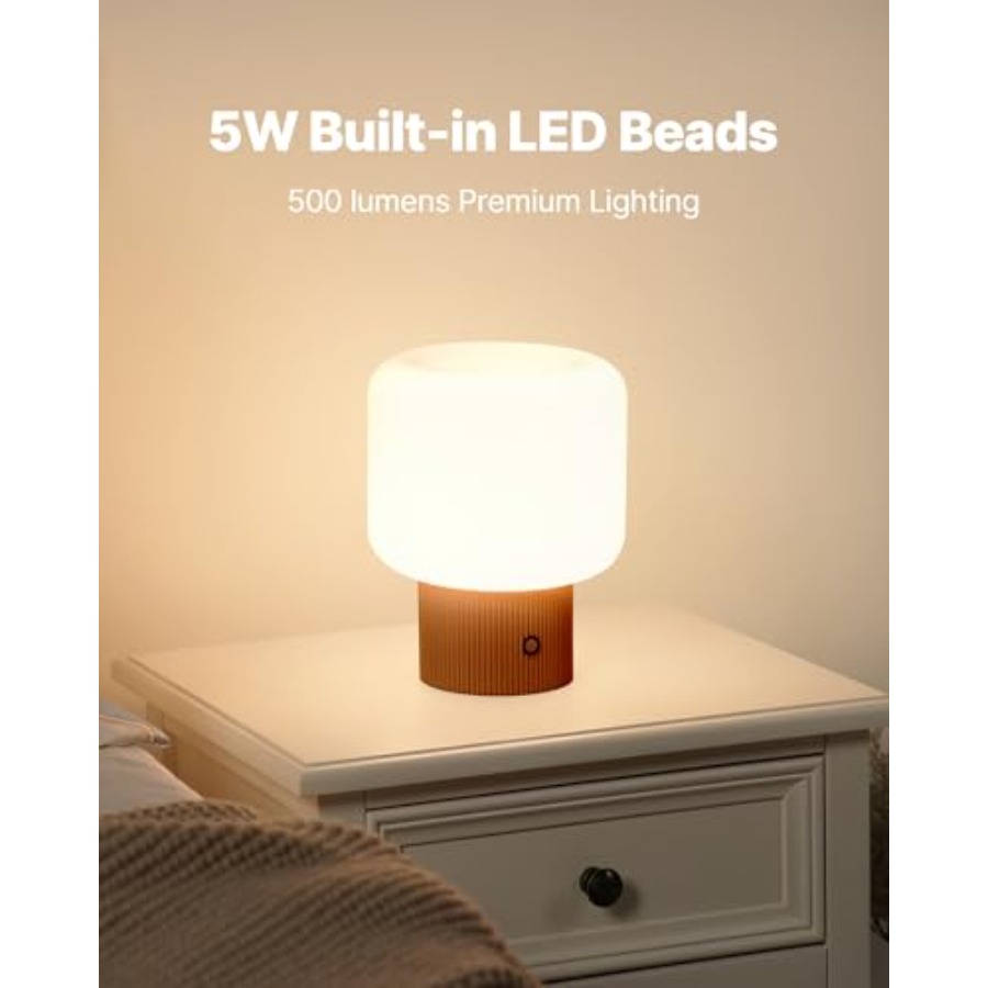 Halo Mushroom Lamp, 5W Cute Co - Mushroom Table Lamp avis et prix