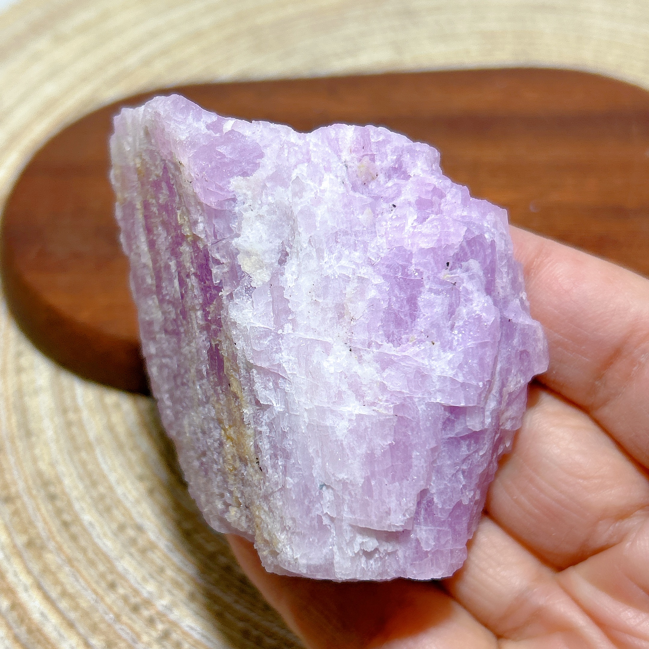Healing Natural Crystal Kunzit - Lighting Effect Home Decor avis et prix