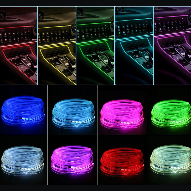 Car RGB Ambient LED Light Stri - Lighting Bolt Decor avis et prix