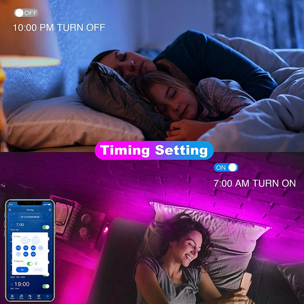 Bluetooth LED Lights Strip 505 - Lighting Bolt Decor avis et prix