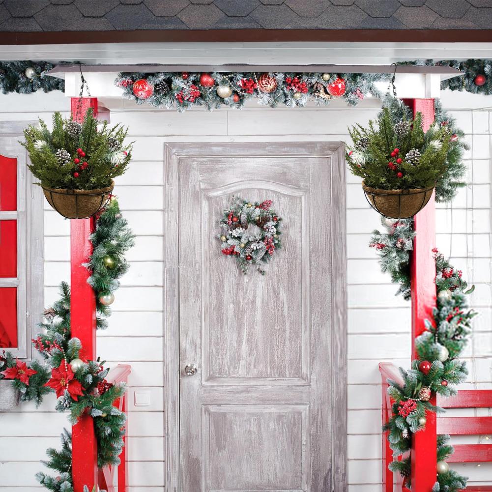 Reusable Christmas Basket with - Decor Timeless Lighting avis et prix