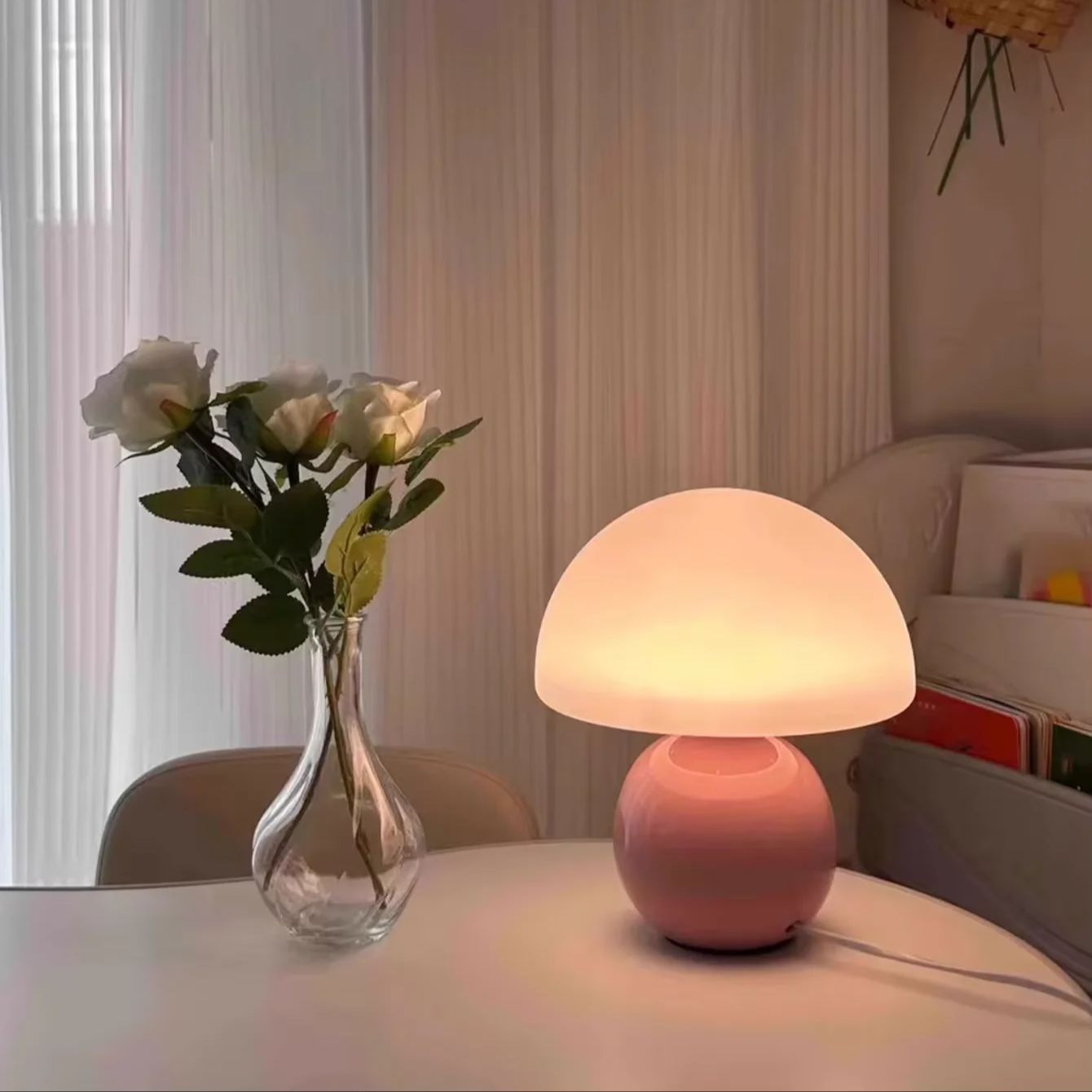 Modern minimalist mushroom tab - Mushroom Table Lamp avis et prix