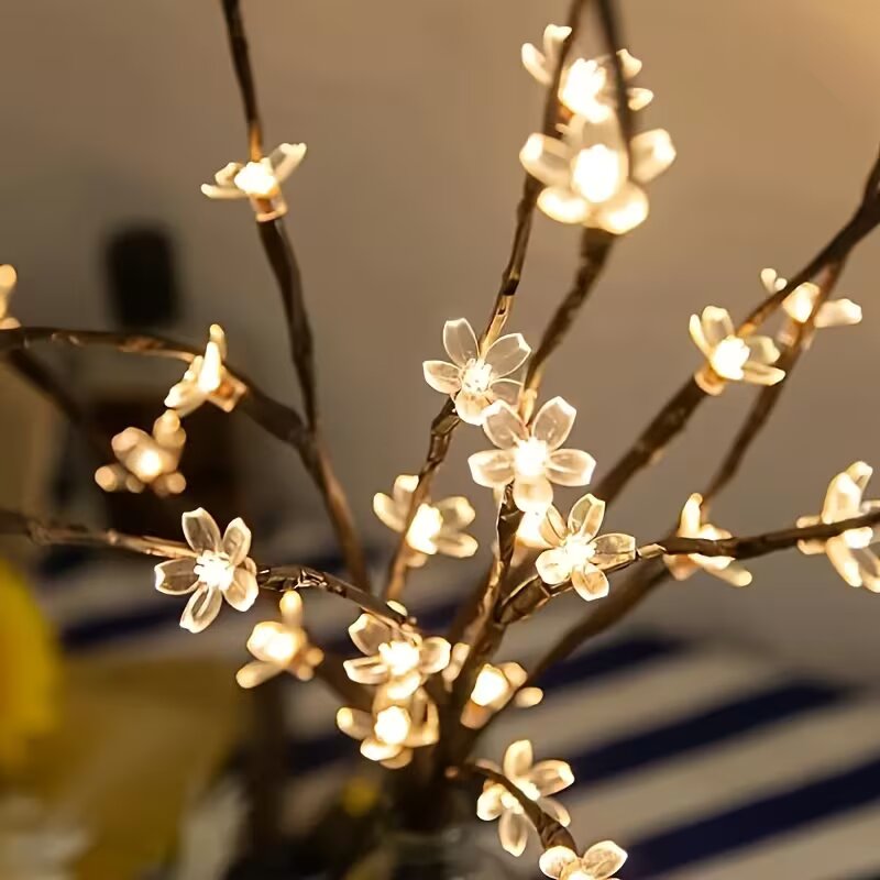 1/2PC 20LED Cherry Blossom Tre - Lighting Decor Items avis et prix