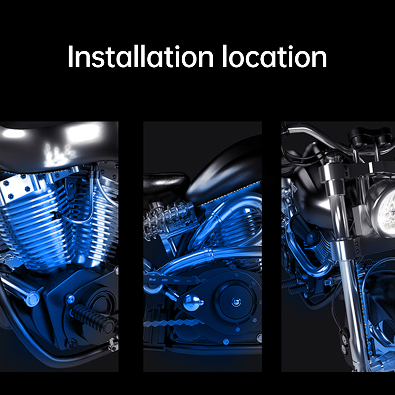 APP LED Motorcycle Car Atmosph - Lighting Bolt Decor avis et prix