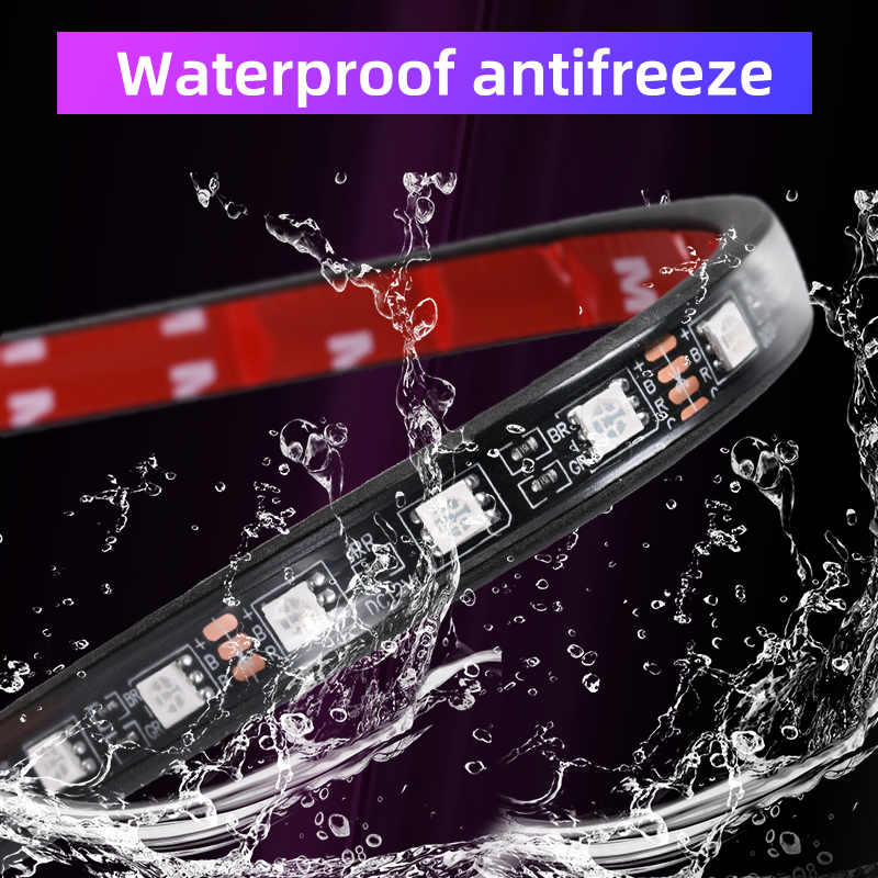 APP LED Motorcycle Car Atmosph - Lighting Bolt Decor avis et prix
