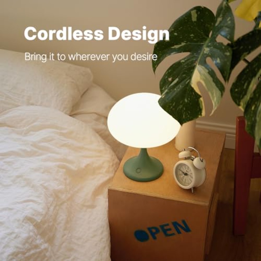 Mushroom Lamp, 5W LED Cordless - Mushroom Table Lamp avis et prix