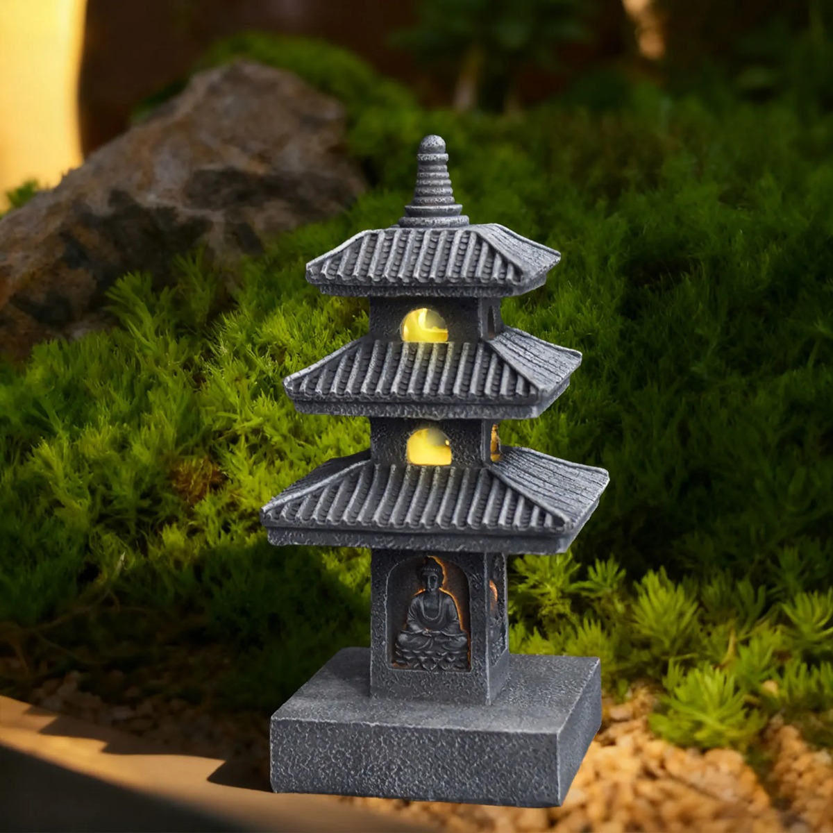 Solar Garden Lights Outdoor La - Japanese Lighting Decor avis et prix