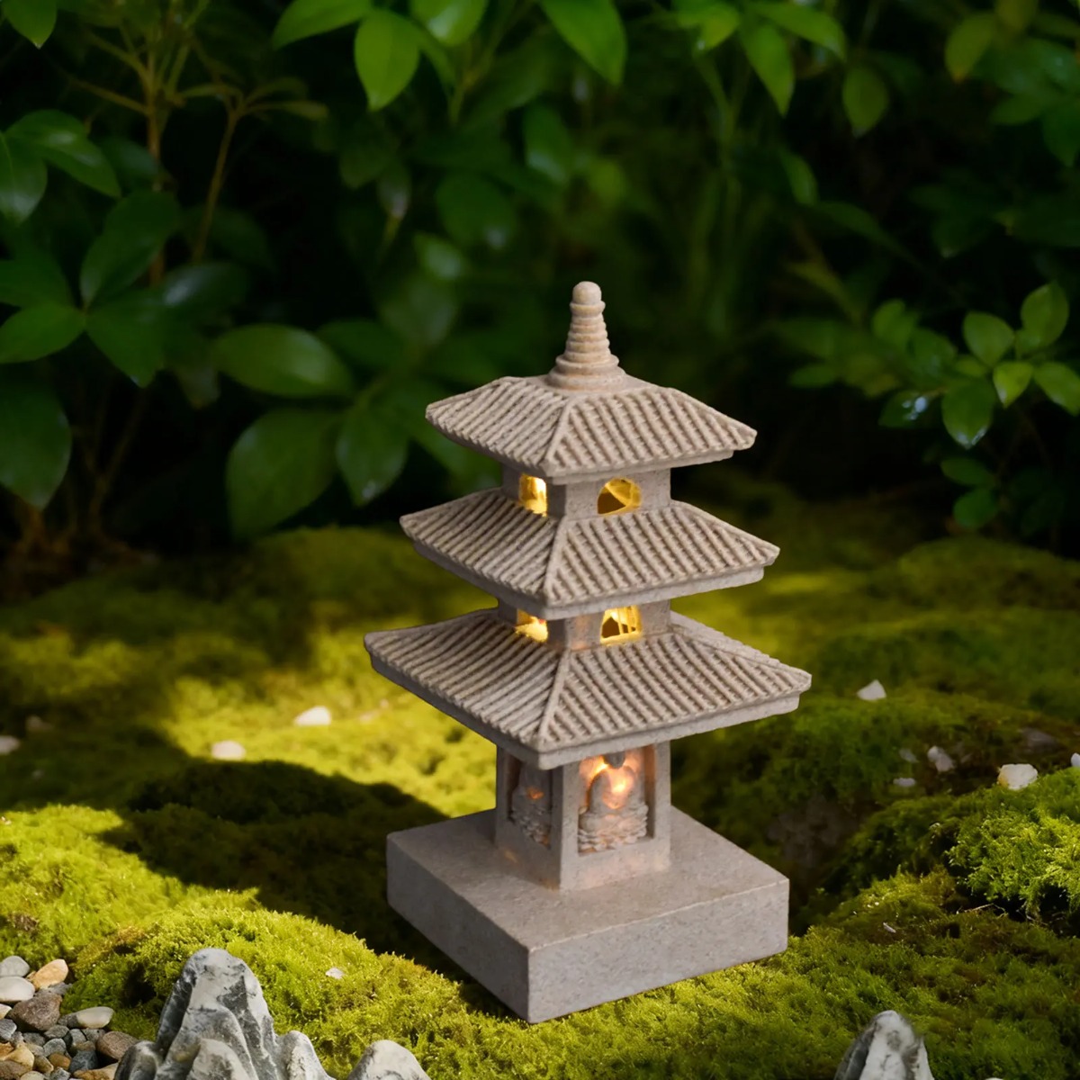 Solar Garden Lights Outdoor La - Japanese Lighting Decor avis et prix