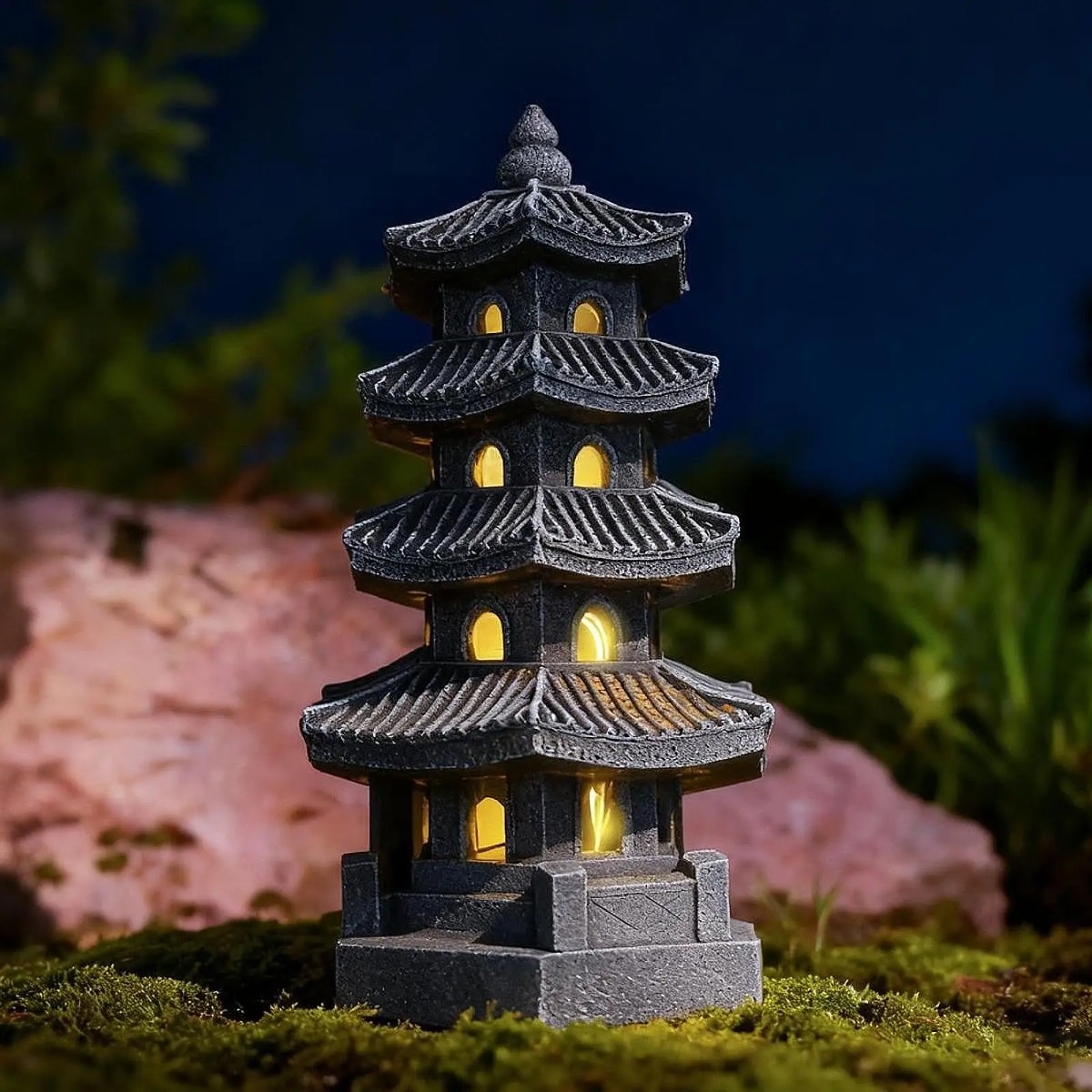 Solar Garden Lights Outdoor La - Japanese Lighting Decor avis et prix